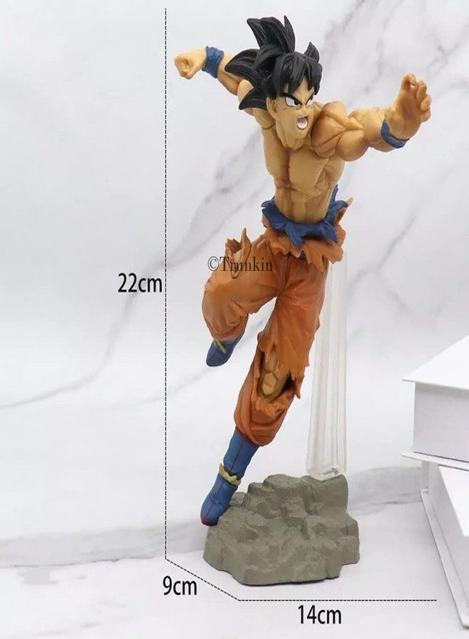 Trunkin | DBZ Super Goku Super Saiyan Action Figure | Weeb Manga Collectible Action Figures Standie | Anime Figurine PVC - Image 5